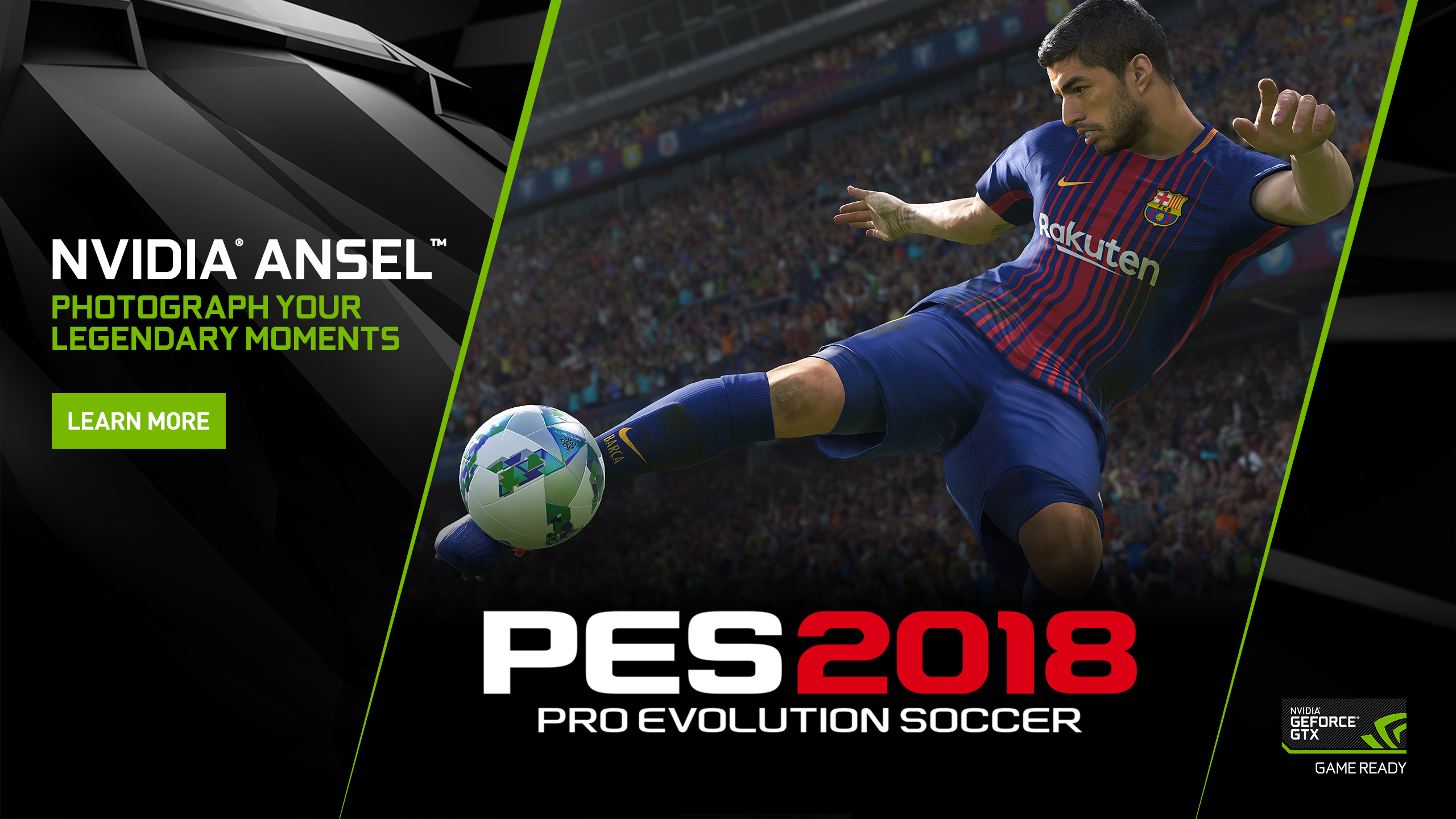 PES 2018 NVIDIA Ansel